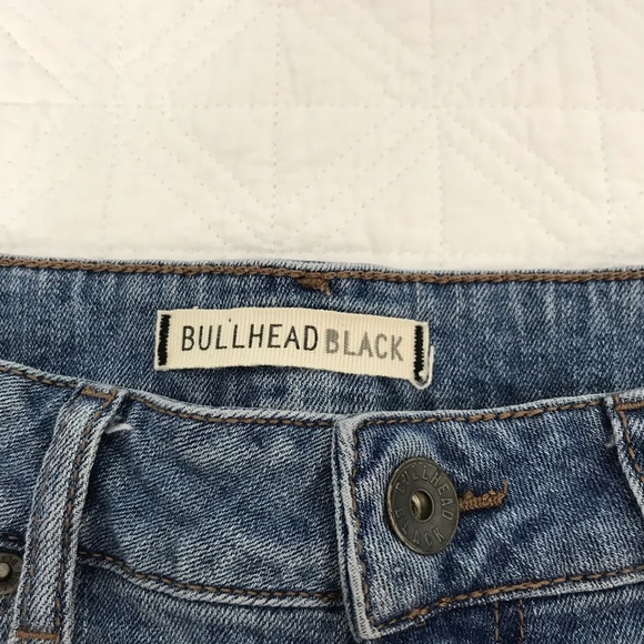 Distressed Jean shorts size 3 Bullhead Black - Picture 2 of 8
